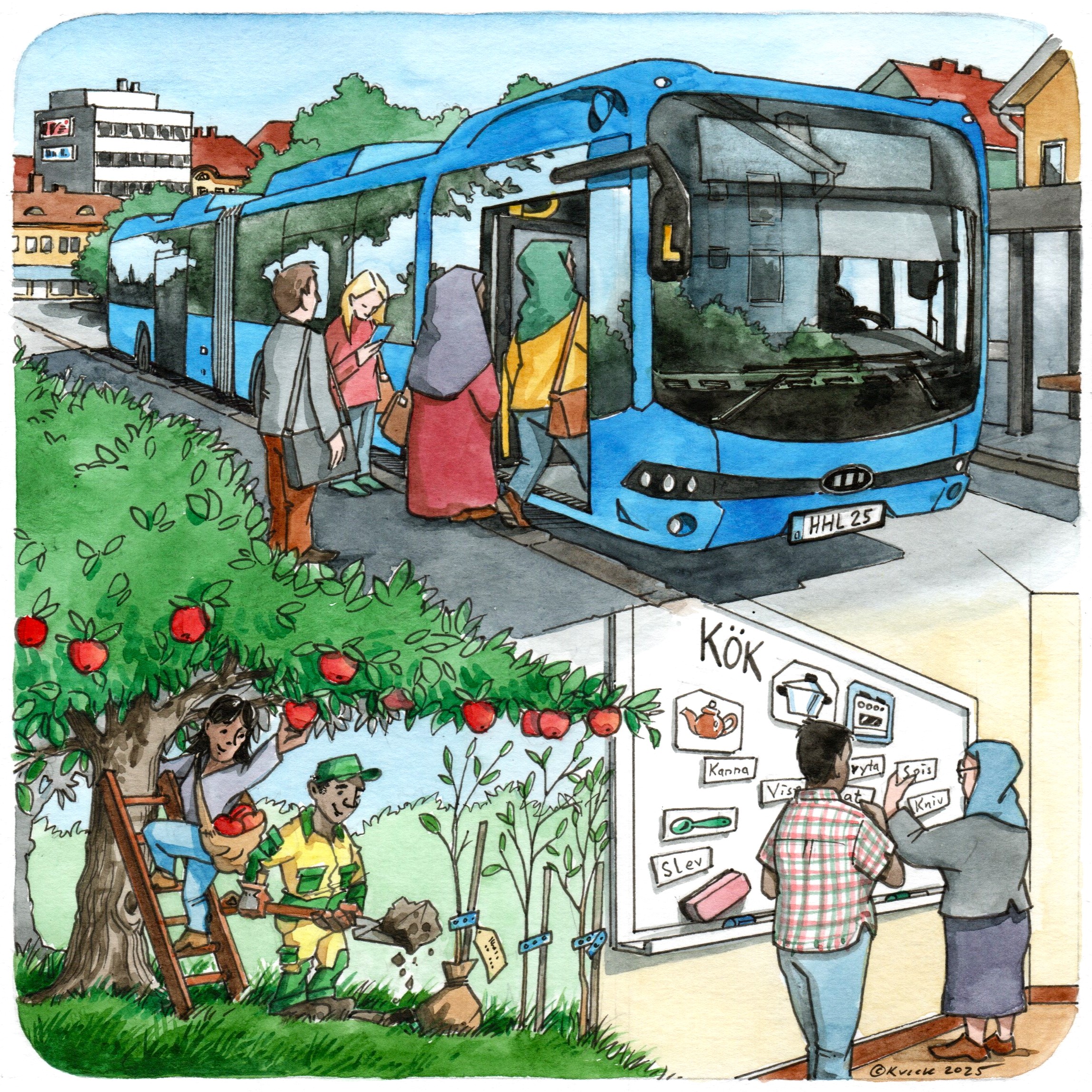 Illustration Mattias Kvick, Västra Götalandsregionen