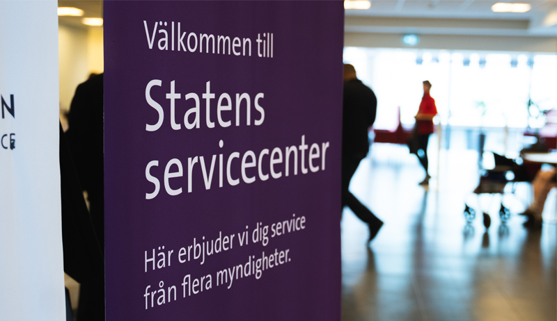Statens servicecenter.