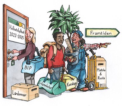 Illustration Mattias Kvick, Västra Götalandsregionen